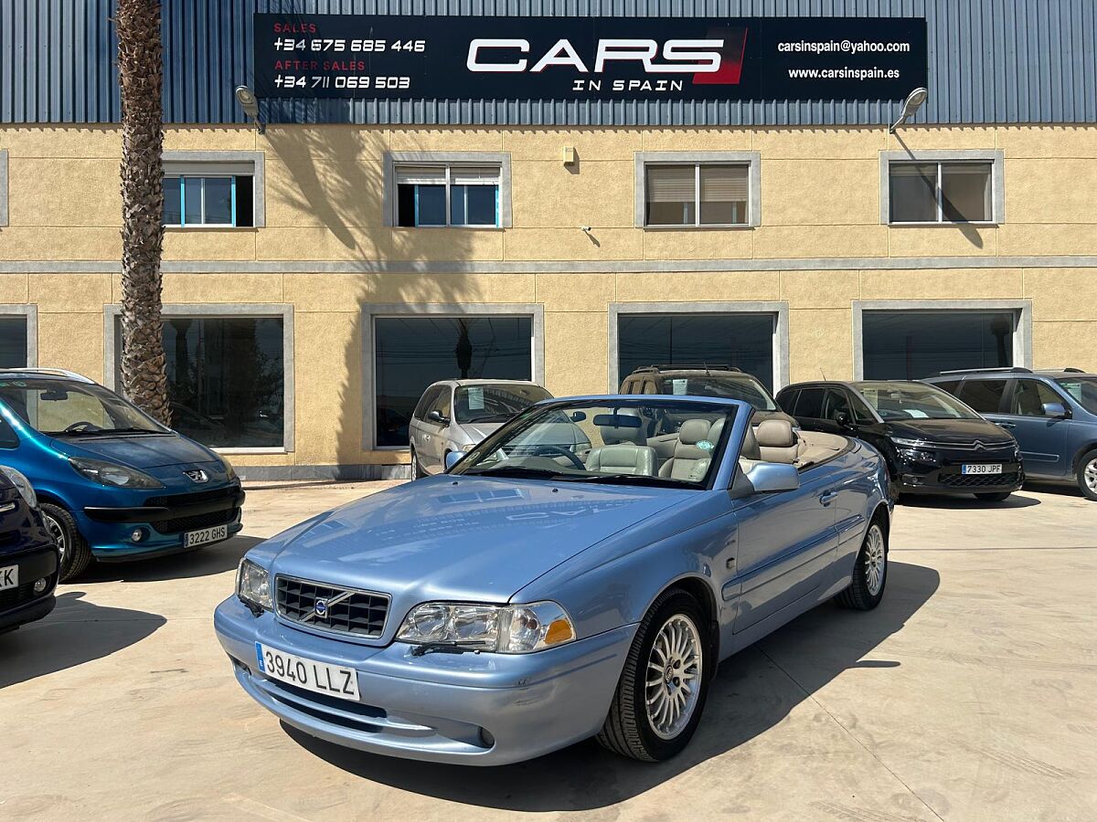 VOLVO C70 CONVERTIBLE 2.0 T AUTO LPG SPANISH RHD IN SPAIN 131000 MILES 2005